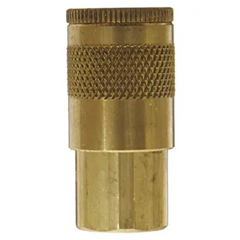 Dixon Air Chief Automotive Interchange 1/4 in. Brass Coupler x 1/8 in. Female NPT