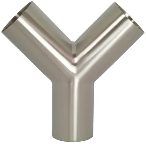 Dixon Sanitary B28W Series Polished 316L SS Weld True Wyes