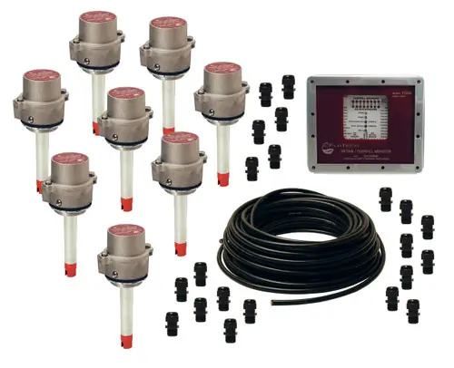 FloTech Checkmate Overfill System (Top Detection Only) w/ 8 Compartments