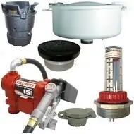 15 GPM Pump & Gas Vent Kit For 300 Gal. x 38 in. Single Wall Skid Tanks w/ E-Vent