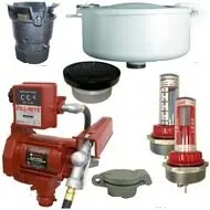 20 GPM Pump & Gas Vent Kit For 1000 Gal. x 49 in. Double Wall Skid Tank w/ E-Vents
