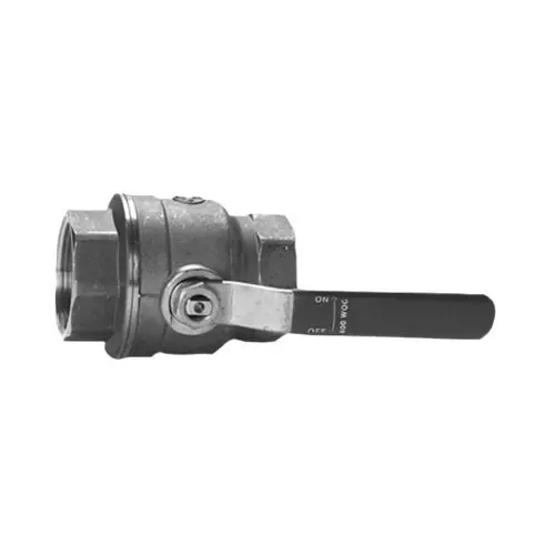 Morrison Bros. 691BSS Series 3/4 in.NPT Stainless Steel Ball Valve w/ Locking Handle - Full Port