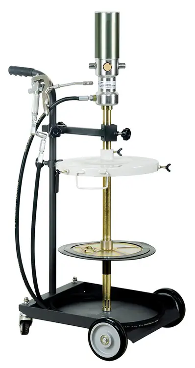 Lubeworks 120 lbs. (16  Gallon Drum) Mobile Grease Dispensing System