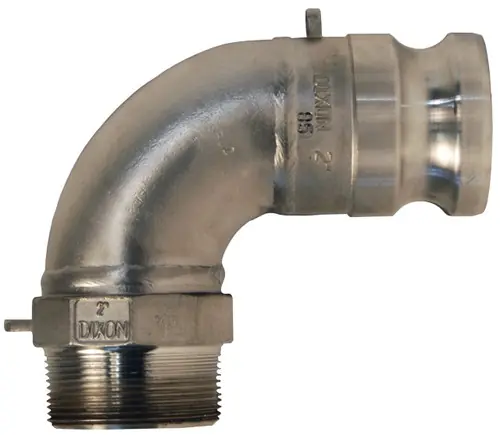 Dixon Stainless Steel Male Adapter x Male NPT 90° Elbows