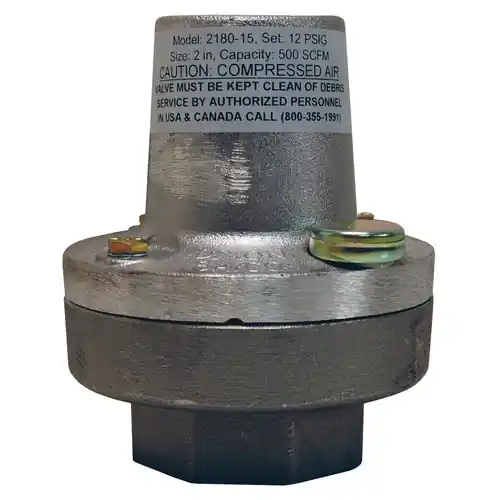 Dixon 2180 Series Air Relief Valve Parts - Repair Kit 15 PSI (+2/-0 PSI Tolerance) - 3, 4, 5, 6, 8, 9, 10