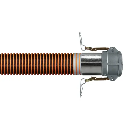 Kuriyama Tigerdrop NDH Black Fuel 3 in. Drop Hose Assemblies w/ Part C Female Couplers