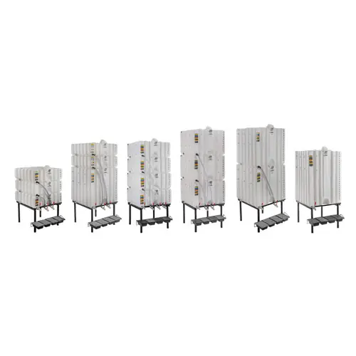 Snyder Industries Cubetainer Stackable Tank Packages - Gravity Feed