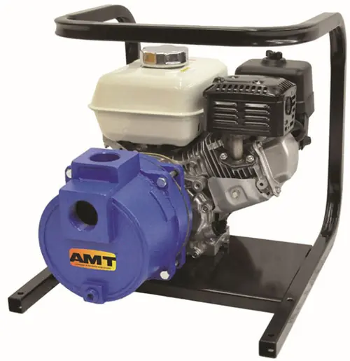 AMT/Gorman Rupp 1-1/2 in. Cast Iron Engine Driven Two Stage High Pressure Pump - 68 GPM