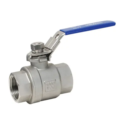 Dixon 1 in. NPT Stainless Steel Ball Valve w/ Locking Handle - Full Port