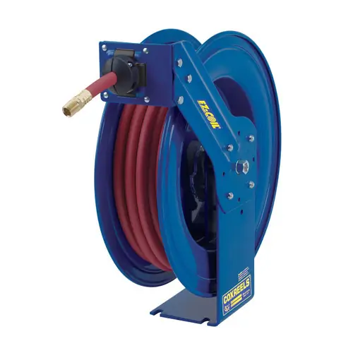 Coxreels HP Series EZ-Coil Heavy Pressure Grease Hose Reel - Reel & Hose - 3/8 in. x 50 ft.