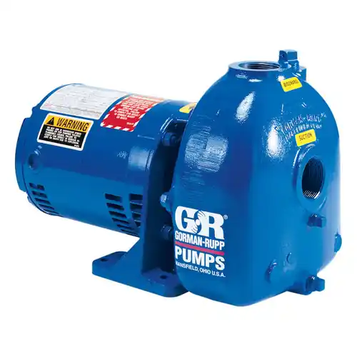 AMT/Gorman Rupp Cast Iron 1 1/2 in. 1 HP Self-Priming 3450 RPM Centrifugal Flammable Liquids Pumps