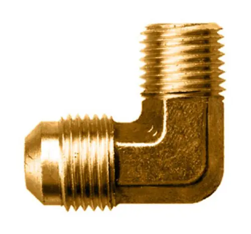 Gas-Flo Brass SAE 45° Flare 90° Elbow - Flare to Male Pipe Elbow Fitting