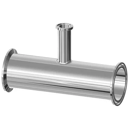 BioPharm 2 in. x 1 1/2 in. Clamp Reducing Tees w/ PL-SF1-Ra20 Finish