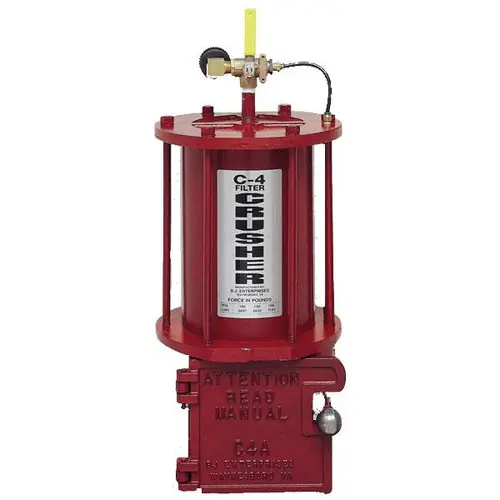 BJ Enterprises Pneumatic Automobile Oil Filter Crusher