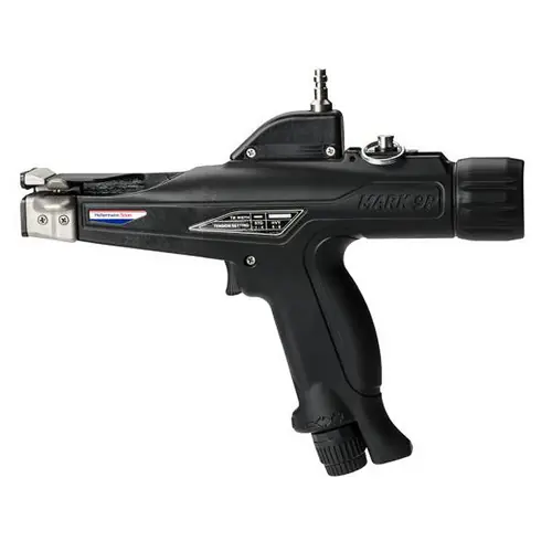 HellermannTyton Mark 9 Pneumatic Span Tool w/ Upper Air Connection for up to 0.5 in. Wide Heavy-Duty Cable Ties