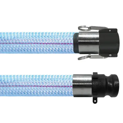 Kuriyama Clearbraid K3150 RF Standard Wall PVC Hose Poly C x E Ends