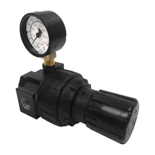 Graco 3/8 in. Air Regulator w/ Gauge - Knob Handle