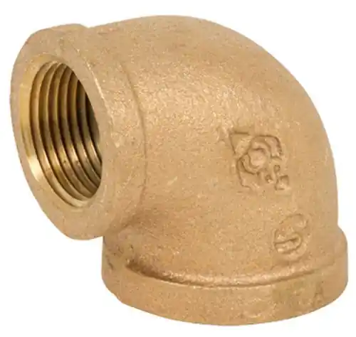 Smith Cooper Bronze 1/2 in. 90° Elbow Fitting - Threaded