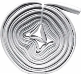 Dixon 2 in. Double Jacket All Synthetic White Mill Hose - Uncoupled