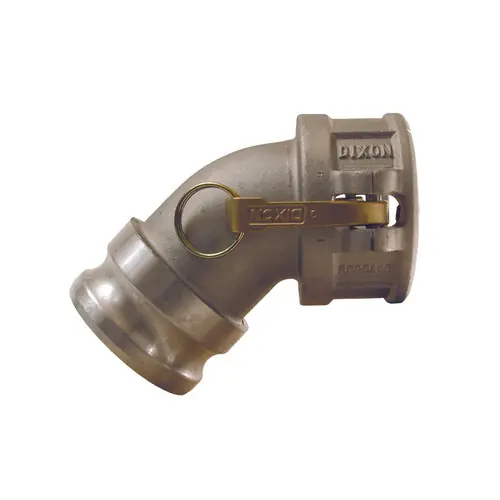 Dixon Aluminum Male Adaptor x Female Coupler 45° Elbows