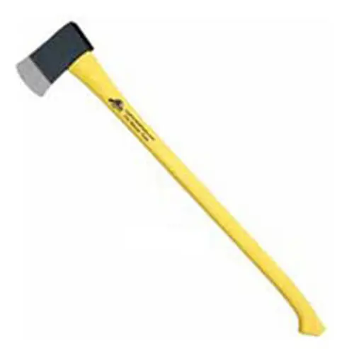 Leatherhead Tools 6 lb. Flat Head Axe Fiberglass Handle - Yellow