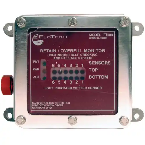 FloTech R/OM Type Red and Black 2 Wire System Monitors
