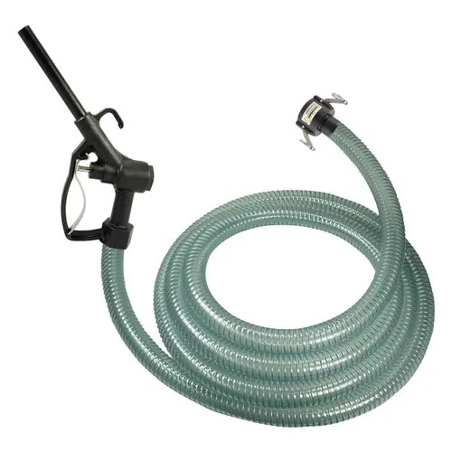 Kuriyama 1 in. PVC DEF Hose Assembly w/ 1 in. Part C Coupler X Nozzle