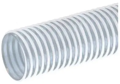 Kuriyama Cover Guard CG-SL 1 1/4 in. Pre-Split PVC Cover Protection Hose - 100 ft. - Hose Only
