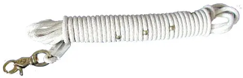 W.L. Walker Marked Cotton Rope with Clip