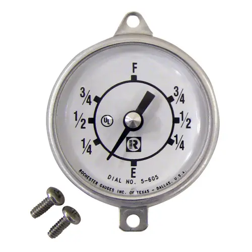 Rochester Gauge Standard Direct-Reading Replacement Dial for F7183 & F7283 Series Farm Tank Gauges
