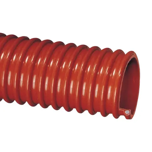 Kuriyama WOR Heavy Duty Oil Resistant PVC Suction Hose - 100 ft. Roll - Hose Only
