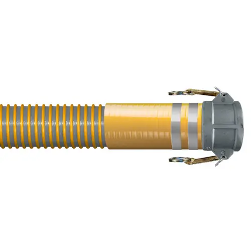 Kuriyama Tigervapor 4 in. Standard Duty Vapor Recovery Hose Assemblies w/ Part C Female Couplers