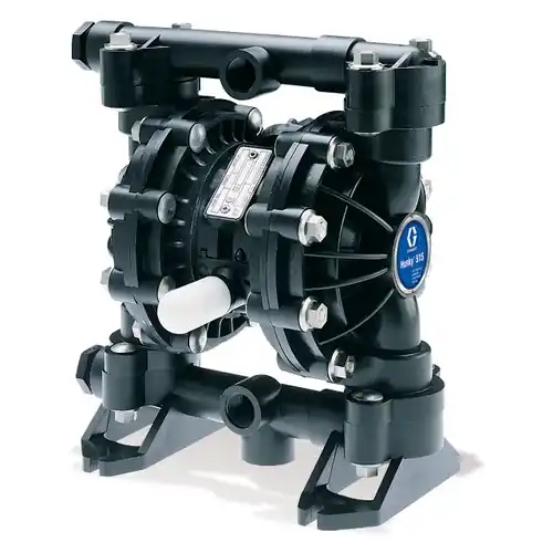 Graco Husky 515 1/2 in. NPT Acetal Air Diaphragm Pump w/ Nitrile Rubber Diaphragms & Balls, Acetal Seats
