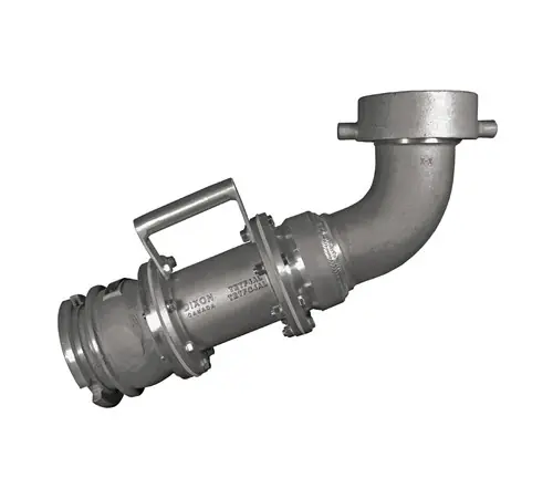 Dixon Aluminum Railroad Unloading Assembly w/Dry Disconnect Adapter