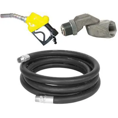 Fill-Rite 1 in. x 20 ft. Hose, Diesel Nozzle and Swivel Kit for TUFR302 and TUFR910 Cabinets