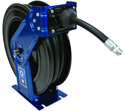 Graco 1/2 in. x 75 ft. XD30 Series Heavy Duty Spring Driven Air & Water Hose Reel