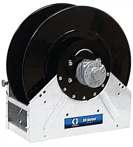 Graco XD 50 1 1/2 in. x 50 ft. Heavy Duty Spring Driven Fuel Hose Reels (White) - Bare Reel