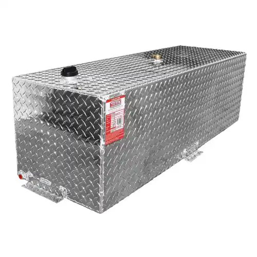 66 Gallon Aluminum Rectangle Auxiliary Tank - Diesel