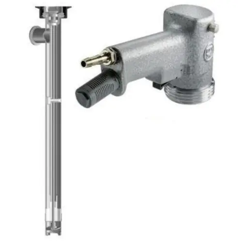 Flux 427S 3A Sanitary Pumps w/ F416 Explosion-Proof Air Motor With Trigger Valve - 47 in. Tube