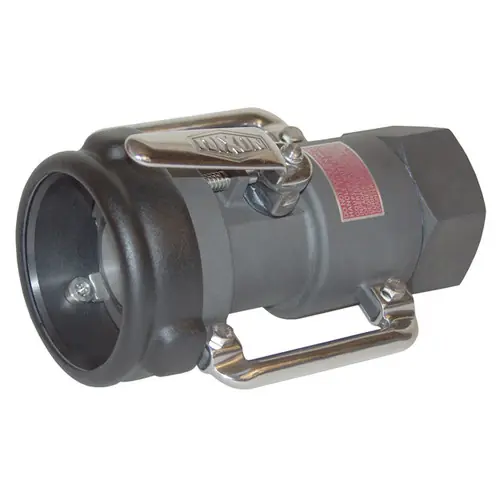 Dixon Bayco 3 in. Bayonet Style Straight Swivel Coupler x FNPT w/ Nitrile Rubber Seal