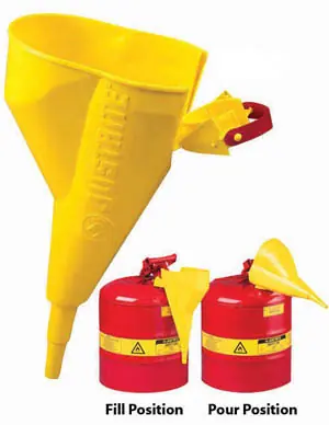 Justrite Slip On Poly Funnel