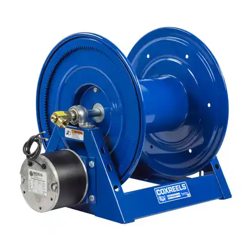 Coxreels 1125E Series Power Rewind 12v DC Hose Reel - Reel Only - 3/4 in. x 200 ft.