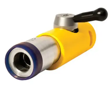 OPW 1000 Series Self Service Nozzle (NGV1 Type 1) for CNG Fueling Systems - 3000 PSI Nozzle w/ Guide Ring - SAE - 6, 9/16 in. - 18 UNF