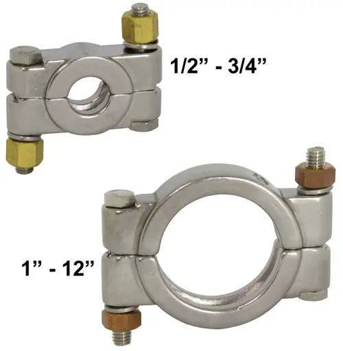 Dixon Sanitary 13MHP Series Bolted Clamps