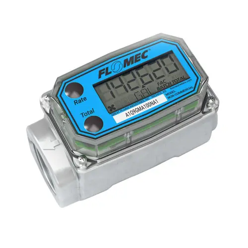 GPI Flomec® A1 Series 1 in. NPT Commercial Grade Aluminum Meters - Gallons