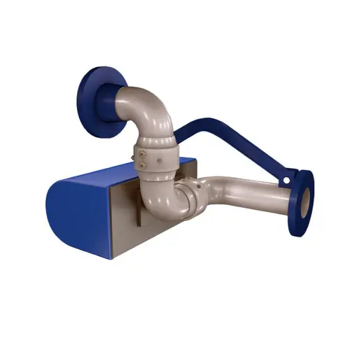 OPW Sidefeed Downfeed Left Hand Counterbalance Swivels