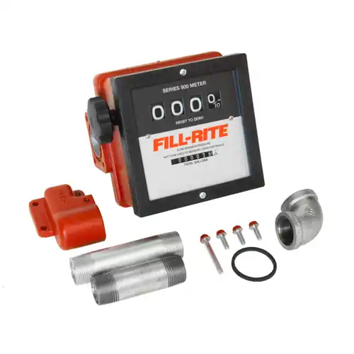 Fill-Rite 901CMK4200 1 in. NPT Mechanical Meter Kit (Gallons)