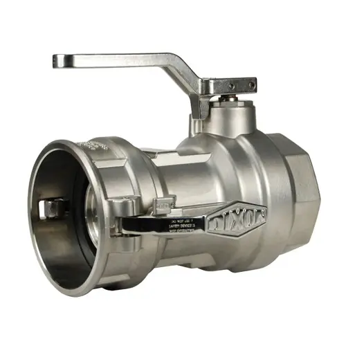 Dixon Stainless Steel Dry Disconnect 4 in. Coupler x 3 in. Female NPT - Nitrile Rubber Seal
