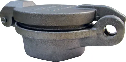 Morrison Bros. 179 Series Aluminum Hinged Style Fill Caps - Female