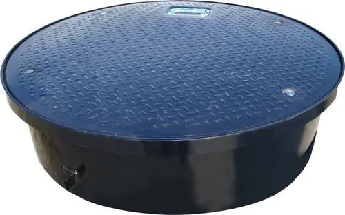 Franklin Fueling Systems FLEX-ING 39 in. Composite Access Cover w/ 37 in. x 10 in. Skirt